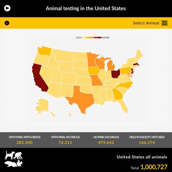 Animal Testing in the . [Interactive Map]