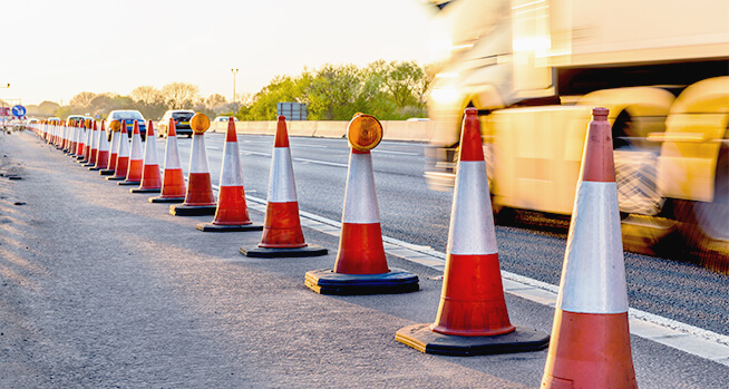 Road Construction Accident