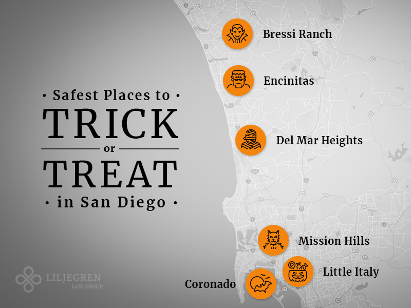 Safest places to trick or treat in San Diego