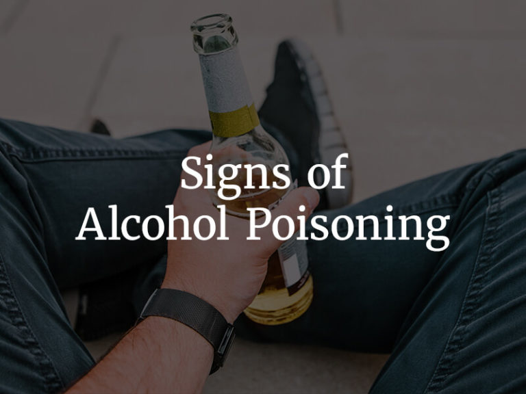 13 Signs Of Alcohol Poisoning How To Help 