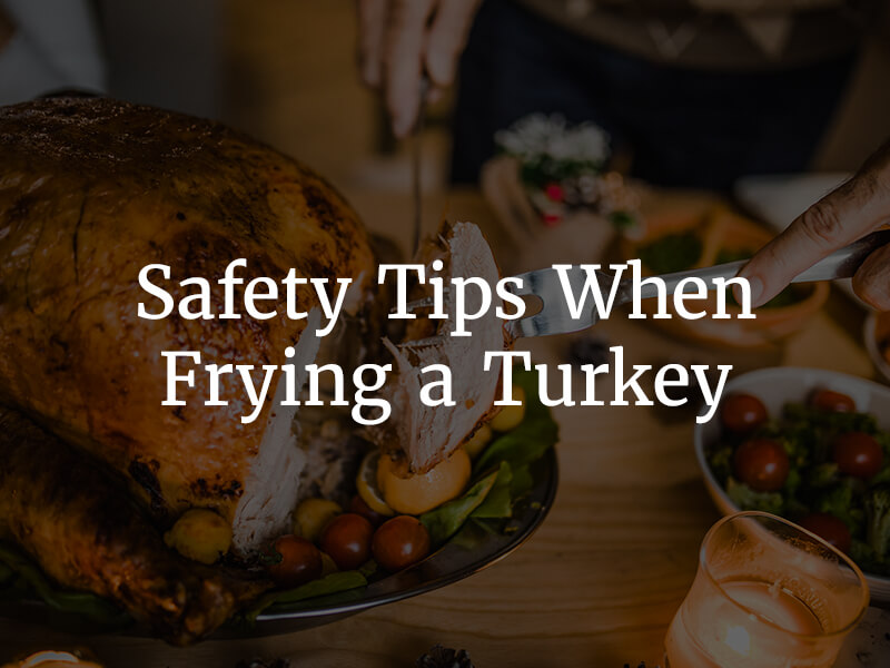 5 Safety Tips when Frying a turkey